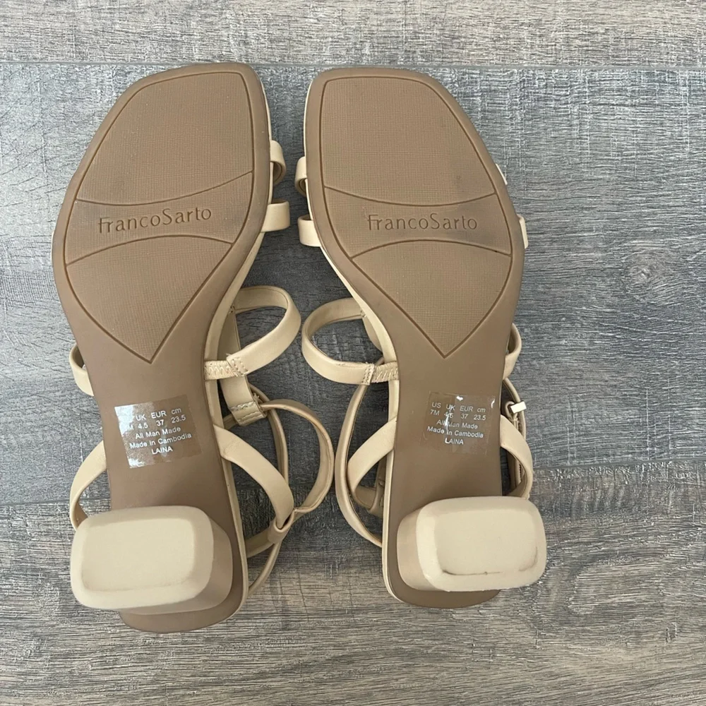 New Franco Sarto Laina Sandals size 7-7.5